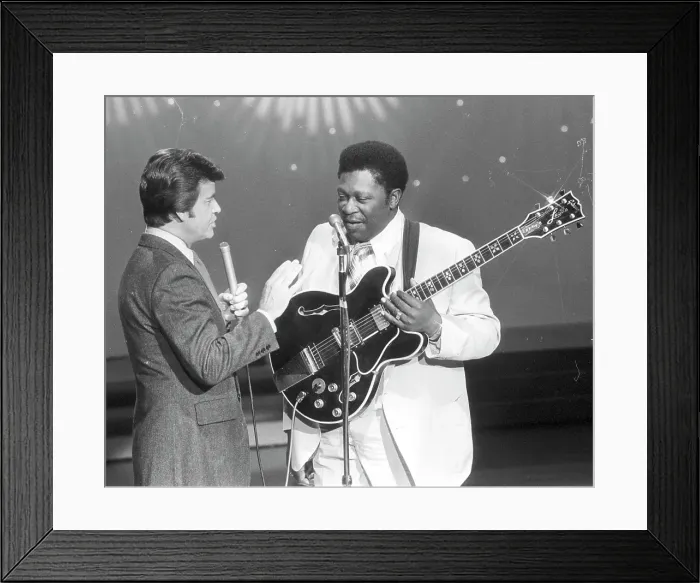 Framed Print : BB King On American Bandstand Framed Print : BB King On American Bandstand