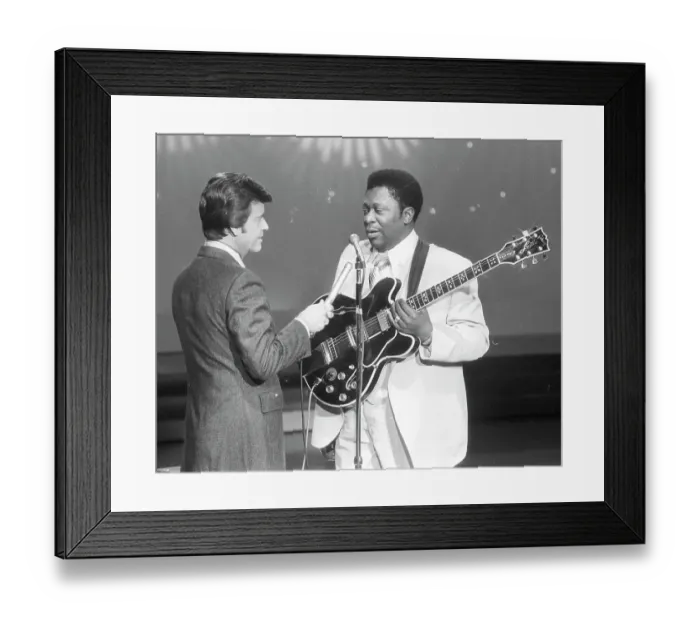 Framed Print : BB King On American Bandstand Framed Print : BB King On American Bandstand