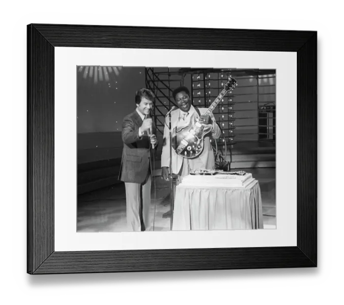 Framed Print : BB King On American Bandstand Framed Print : BB King On American Bandstand