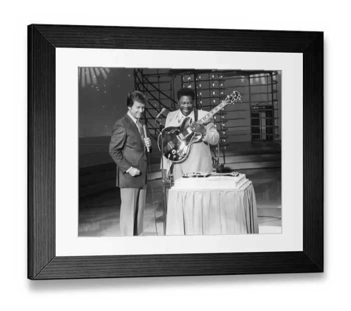 Framed Print : BB King On American Bandstand Framed Print : BB King On American Bandstand
