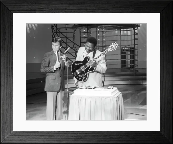 Framed Print : BB King On American Bandstand Framed Print : BB King On American Bandstand