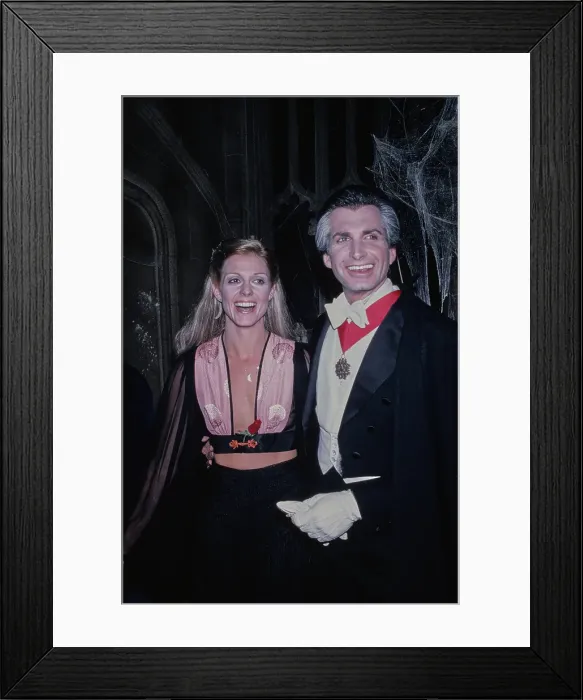 Framed Print : Susan Saint James & George Hamilton Framed Print : Susan Saint James & George Hamilton