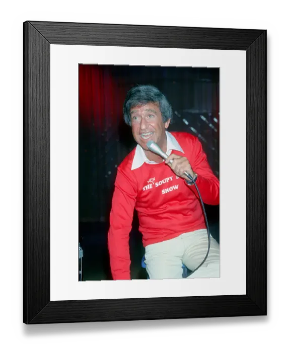 Framed Print : Soupy Sales On TV Framed Print : Soupy Sales On TV