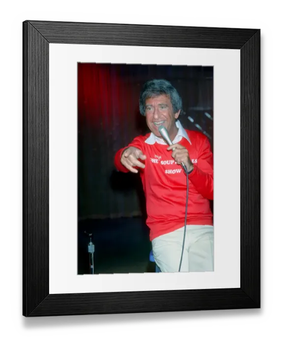 Framed Print : Soupy Sales On TV Framed Print : Soupy Sales On TV