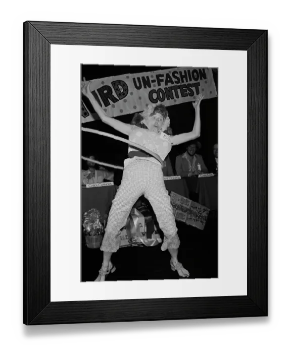 Framed Print : Nurd Un-Fashion Contest, 1979 Framed Print : Nurd Un-Fashion Contest, 1979
