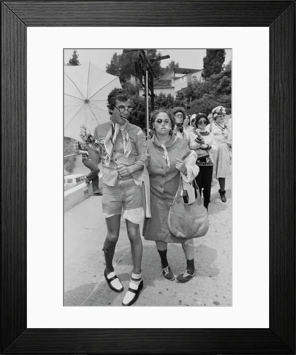 Framed Print : Nurd Un-Fashion Contest, 1979