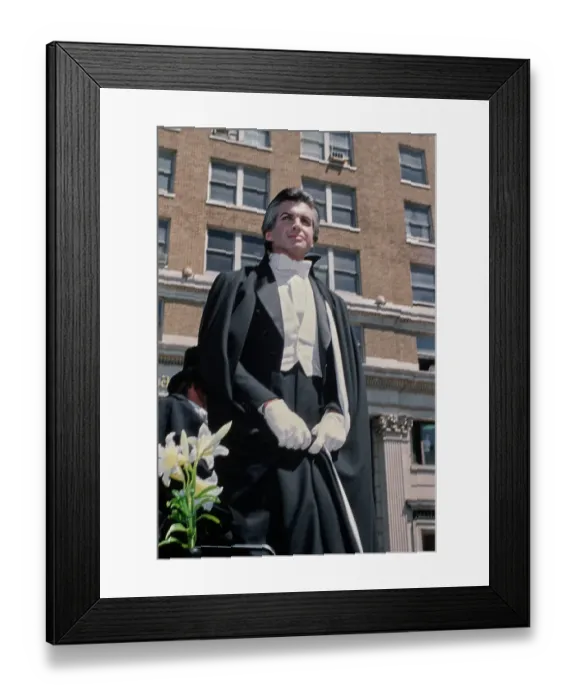 Framed Print : Count Dracula Hits Hollywood Framed Print : Count Dracula Hits Hollywood