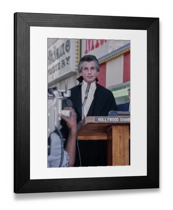 Framed Print : Count Dracula Hits Hollywood Framed Print : Count Dracula Hits Hollywood
