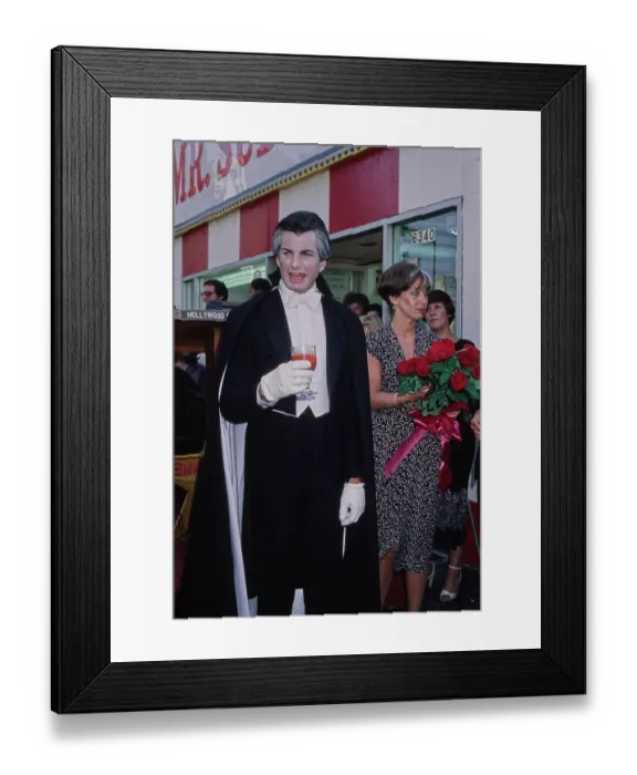 Framed Print : Count Dracula Hits Hollywood Framed Print : Count Dracula Hits Hollywood