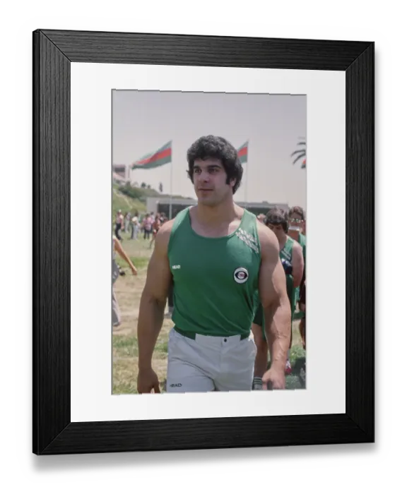 Framed Print : Battle Of The Network Stars VI - Lou Ferrigno Framed Print : Battle Of The Network Stars VI - Lou Ferrigno