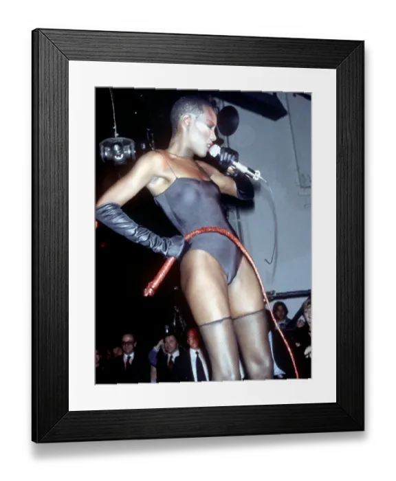 Framed Print : Photo of Grace Jones Framed Print : Photo of Grace Jones
