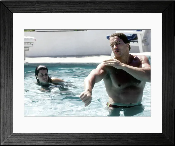 Framed Print : Arnold Schwarzenegger Framed Print : Arnold Schwarzenegger