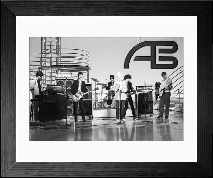 Framed Print : Blondie On American Bandstand Framed Print : Blondie On American Bandstand