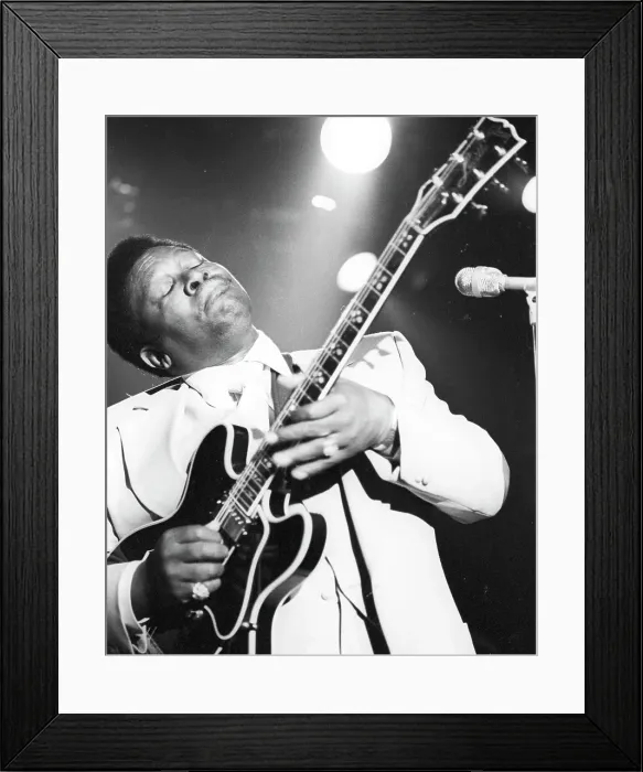 Framed Print : Photo of B.B. King Framed Print : Photo of B.B. King