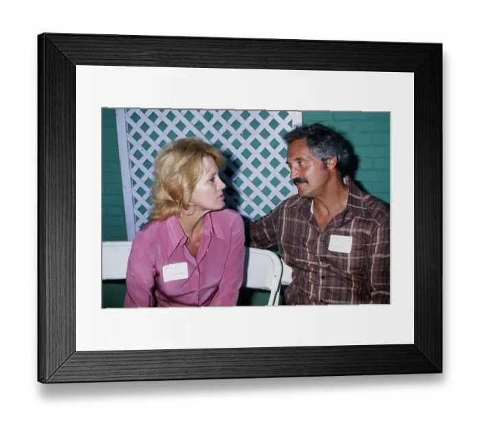 Framed Print : Angie Dickinson And Hal Linden Attend The Actors And Others For Animals Celebrity Fair Framed Print : Angie Dickinson And Hal Linden Attend The Actors And Others For Animals Celebrity Fair