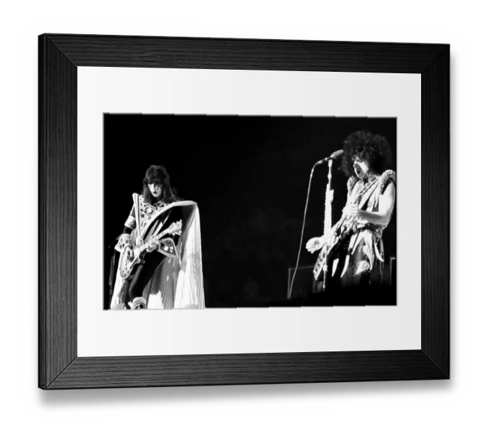 Framed Print : Kiss Performing Framed Print : Kiss Performing
