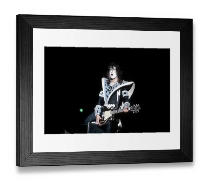 Framed Print : Kiss Performing Framed Print : Kiss Performing