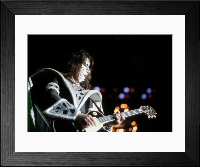 Framed Print : Kiss Performing Framed Print : Kiss Performing