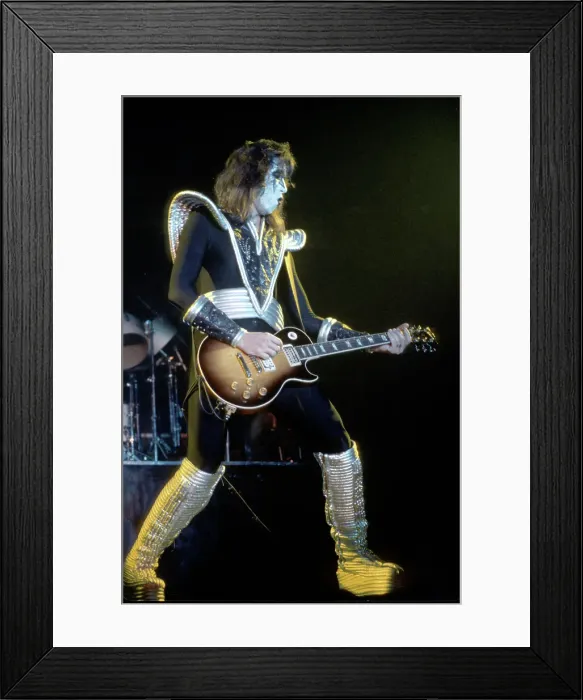 Framed Print : Kiss Performing Framed Print : Kiss Performing