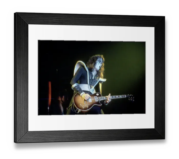 Framed Print : Kiss Performing Framed Print : Kiss Performing