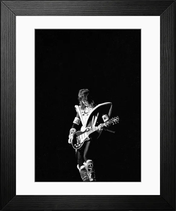 Framed Print : Kiss Performing Framed Print : Kiss Performing
