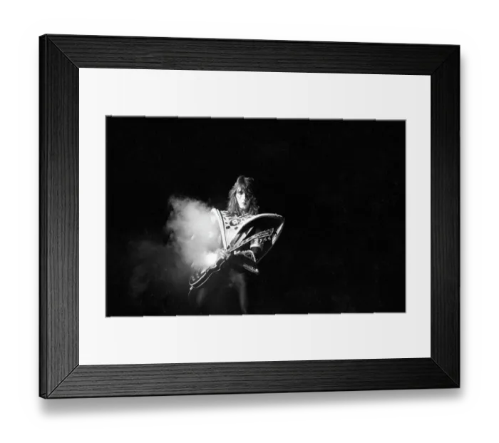 Framed Print : Kiss Performing Framed Print : Kiss Performing