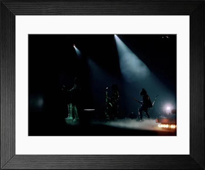 Framed Print : Kiss Performing Framed Print : Kiss Performing