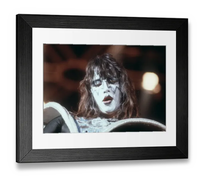 Framed Print : Kiss Performing Framed Print : Kiss Performing