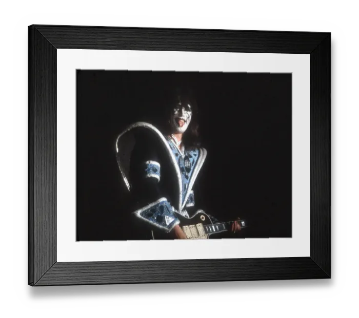 Framed Print : Kiss Performing Framed Print : Kiss Performing