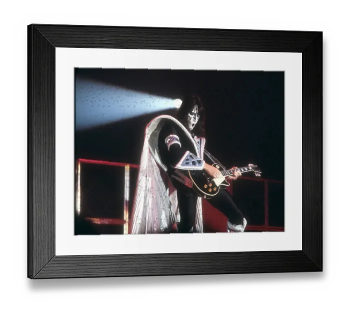 Framed Print : Kiss Performing Framed Print : Kiss Performing
