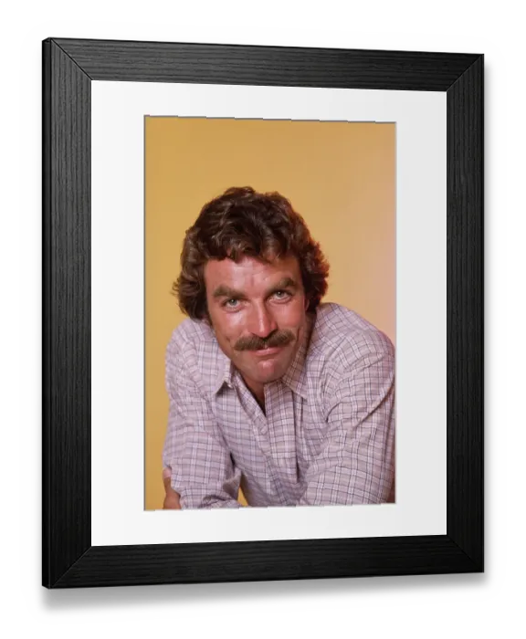 Framed Print : Tom Selleck, American Actor