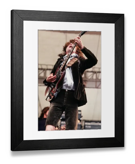 Framed Print : AC / DC Plays An Outdoor Concert Framed Print : AC / DC Plays An Outdoor Concert