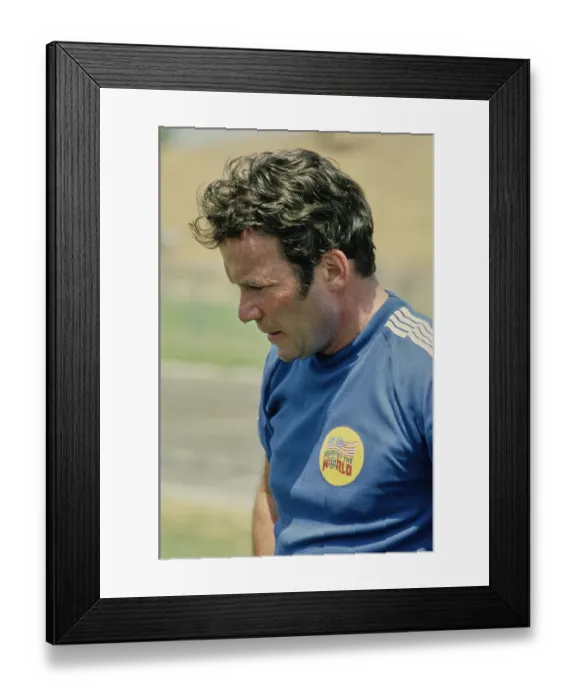 Framed Print : U.S. Against The World II - William Shatner Framed Print : U.S. Against The World II - William Shatner