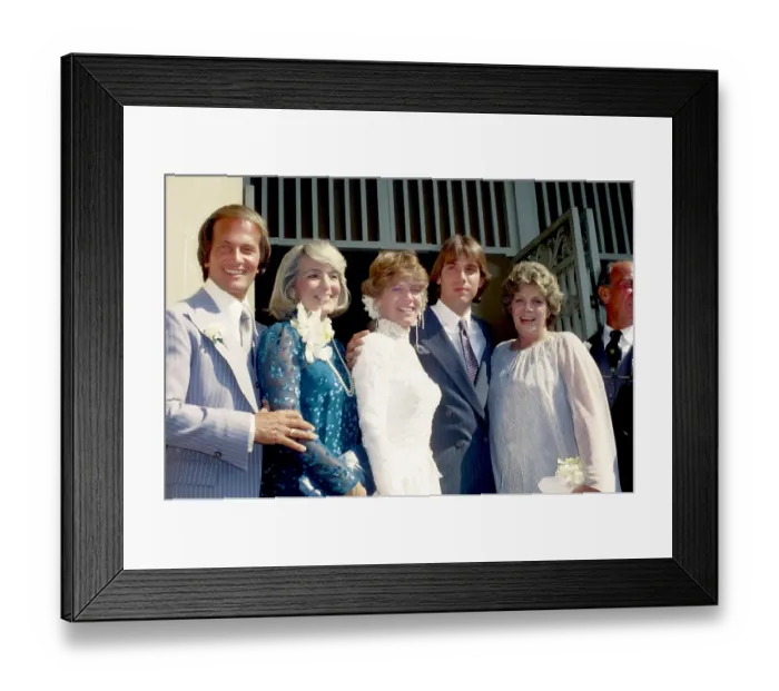 Framed Print : Debby Boone Wedding Framed Print : Debby Boone Wedding
