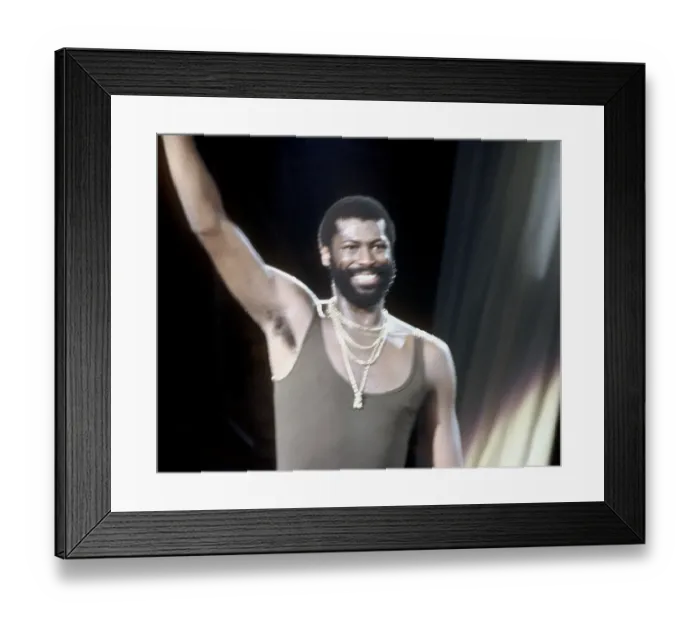 Framed Print : Photo of Teddy Pendergrass Framed Print : Photo of Teddy Pendergrass
