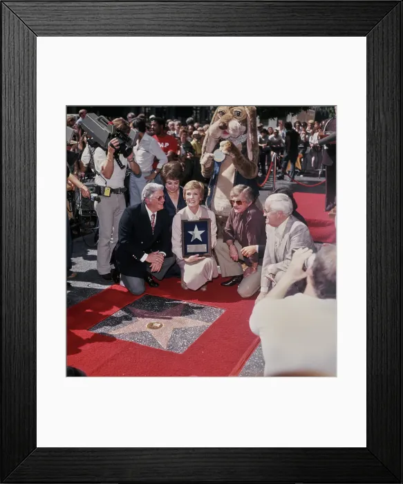 Framed Print : Julie Andrews Hollywood Walk Of Fame Star Ceremony Framed Print : Julie Andrews Hollywood Walk Of Fame Star Ceremony
