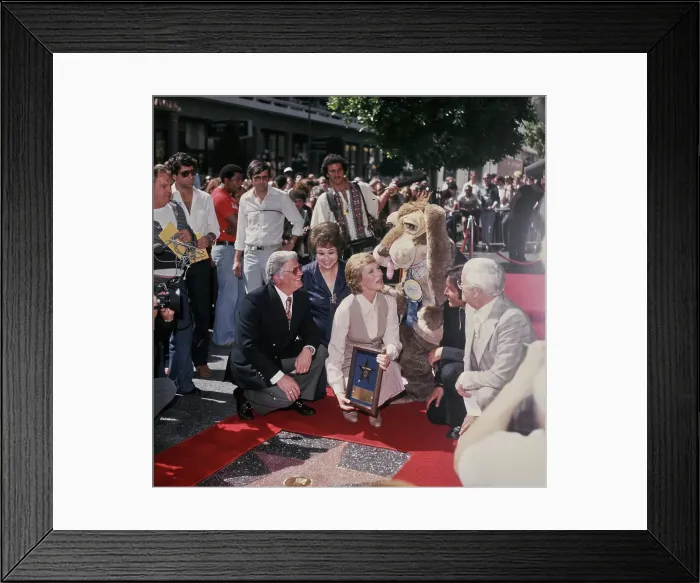 Framed Print : Julie Andrews Hollywood Walk Of Fame Star Ceremony Framed Print : Julie Andrews Hollywood Walk Of Fame Star Ceremony