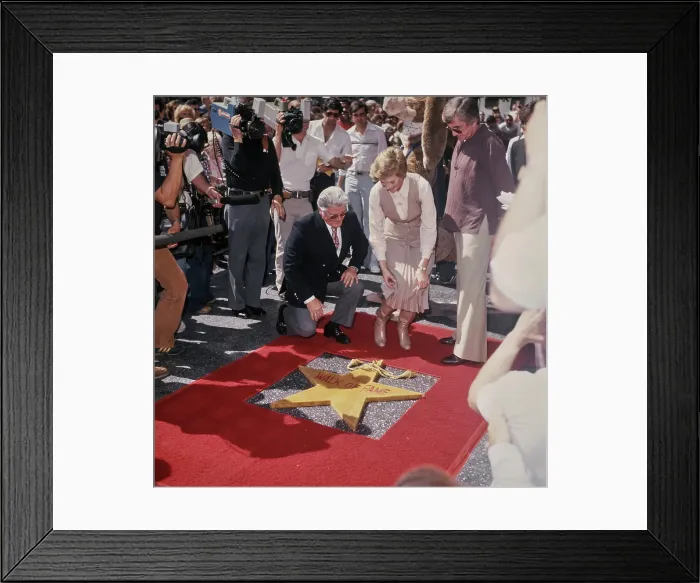 Framed Print : Julie Andrews Hollywood Walk Of Fame Star Ceremony Framed Print : Julie Andrews Hollywood Walk Of Fame Star Ceremony
