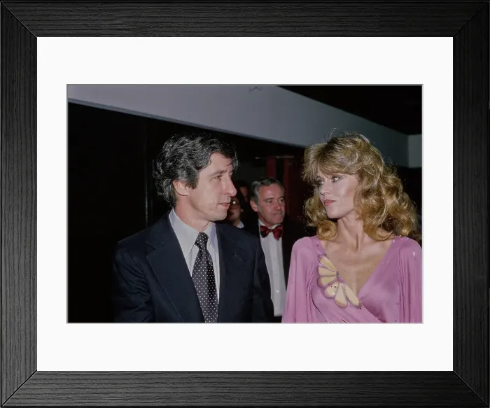 Framed Print : Jane Fonda And Tom Hayden Framed Print : Jane Fonda And Tom Hayden