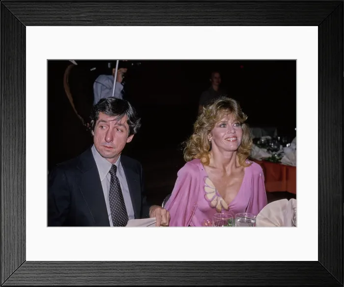 Framed Print : Jane Fonda And Tom Hayden Framed Print : Jane Fonda And Tom Hayden