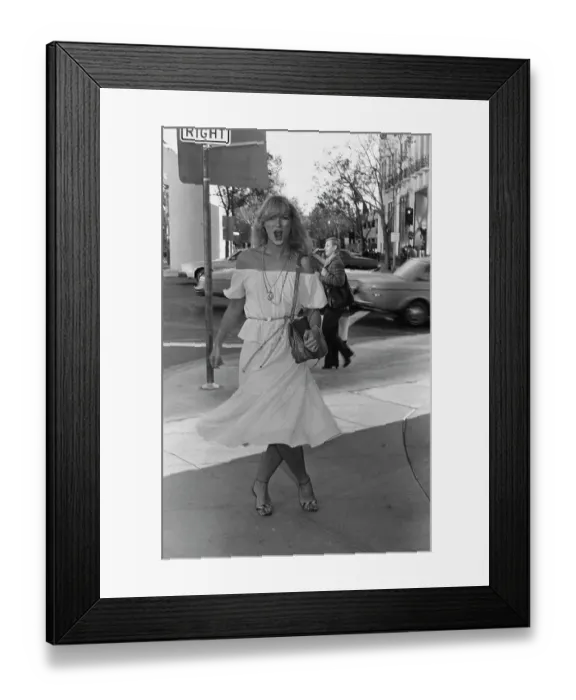 Framed Print : The L.A. Fashion Scene, 1979 Framed Print : The L.A. Fashion Scene, 1979