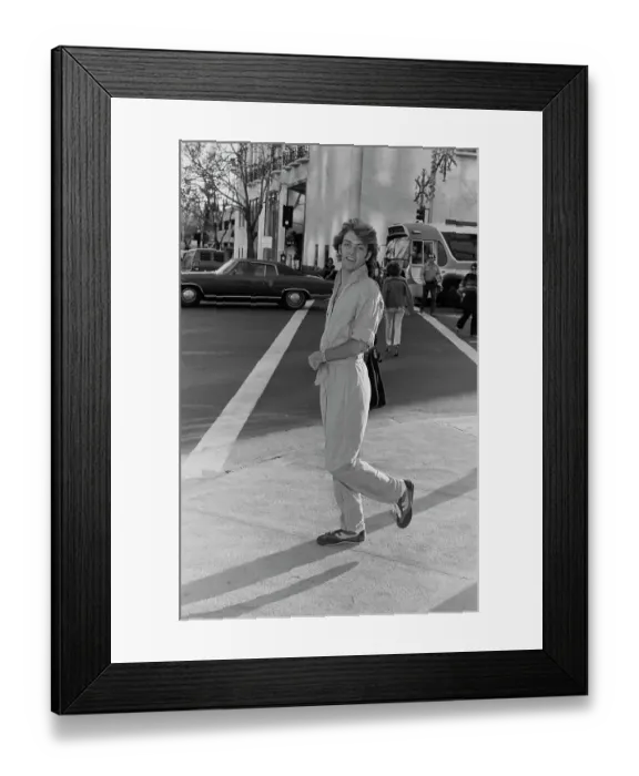 Framed Print : The L.A. Fashion Scene, 1979 Framed Print : The L.A. Fashion Scene, 1979