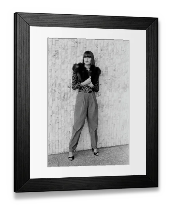 Framed Print : The L.A. Fashion Scene, 1979 Framed Print : The L.A. Fashion Scene, 1979