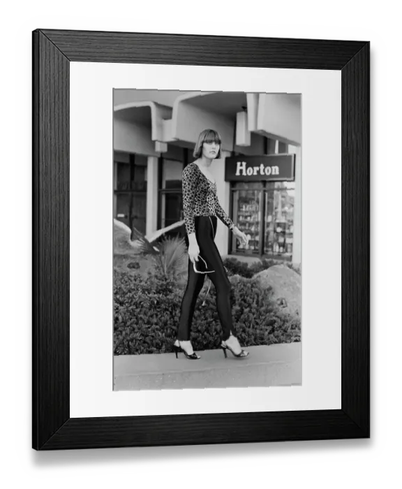 Framed Print : The L.A. Fashion Scene, 1979 Framed Print : The L.A. Fashion Scene, 1979