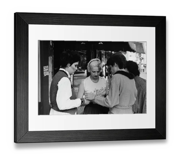 Framed Print : The L.A. Fashion Scene, 1979 Framed Print : The L.A. Fashion Scene, 1979