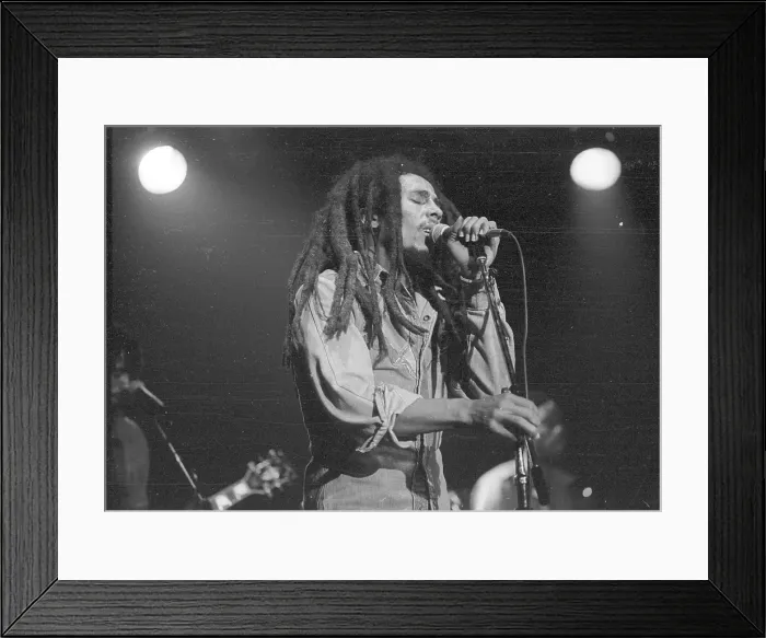 Framed Print : Photo of Bob Marley Framed Print : Photo of Bob Marley