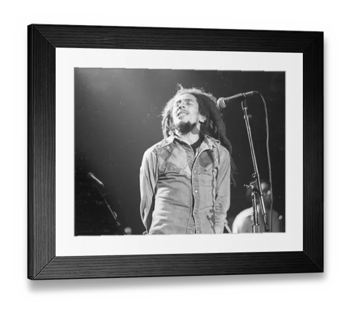 Framed Print : Photo of Bob Marley Framed Print : Photo of Bob Marley