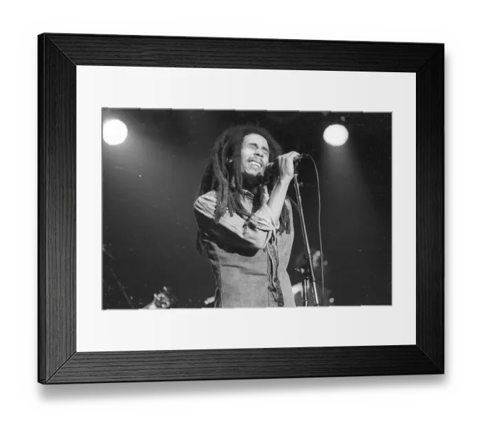 Framed Print : Photo of Bob Marley Framed Print : Photo of Bob Marley
