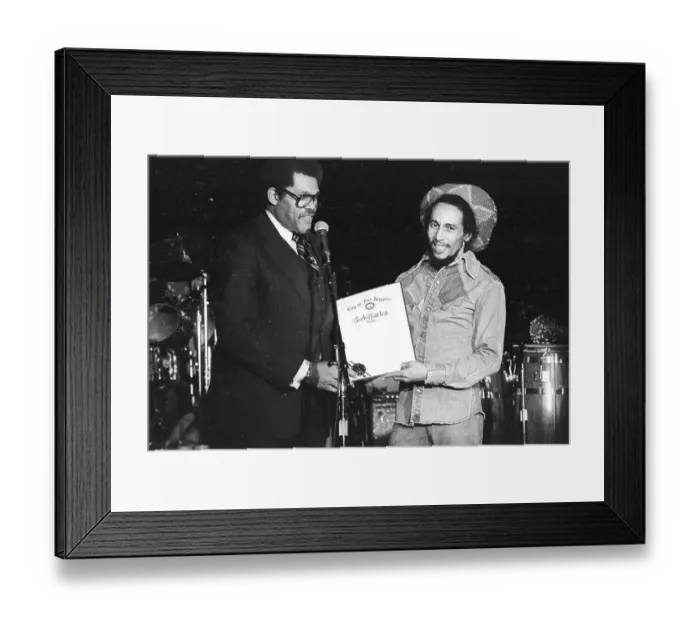Framed Print : Photo of Bob Marley Framed Print : Photo of Bob Marley