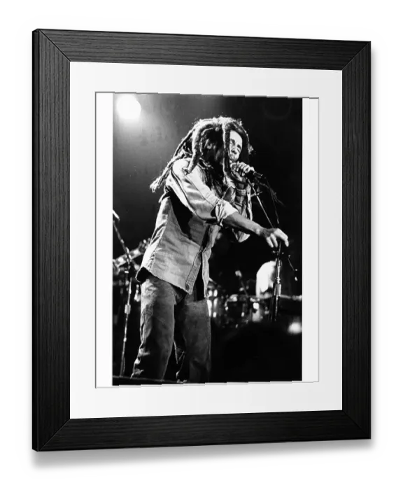Framed Print : Photo of Bob Marley Framed Print : Photo of Bob Marley